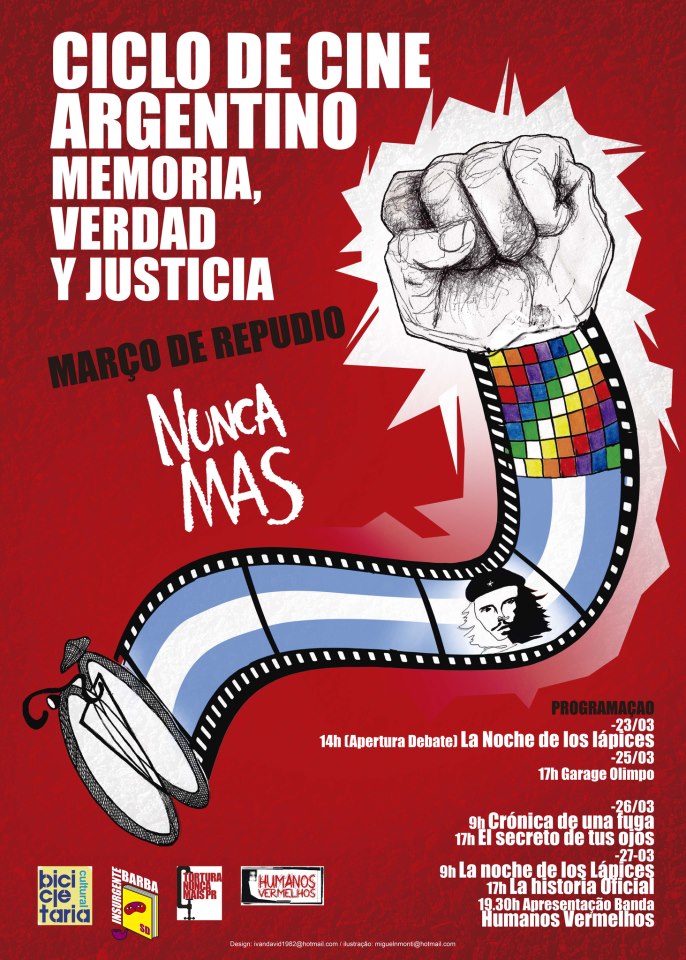 SEMANA DE FILMES SOBRE A DITADURA NA ARGENTINA