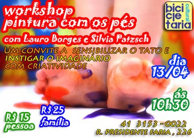 PINTURA COM PÉS 